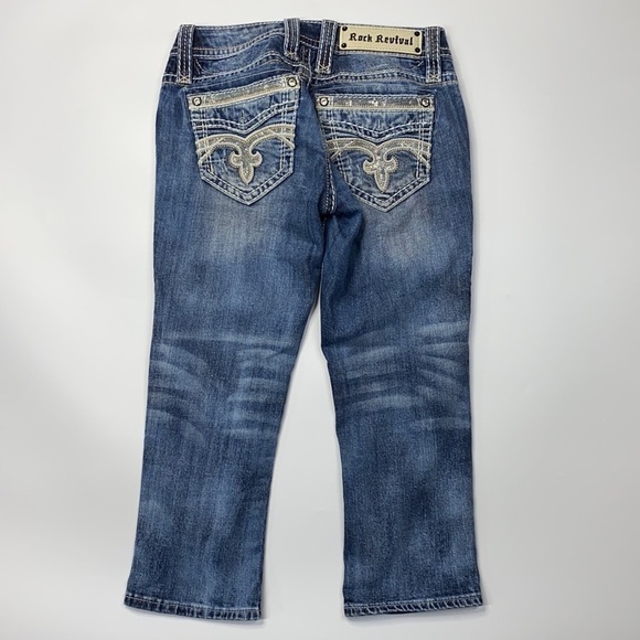 Rock Revival Pilkin Capri Size 25 - Picture 2 of 13